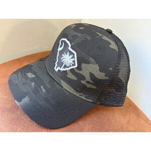 INFINITY HEADWEAR SOUTH CAROLINA BLACK CAMOUFLAGE TRUCK HAT CAP MESH SNAPBACK